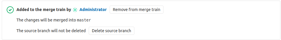 Cancel merge train
